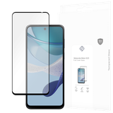Full Cover Glass Screen Protector geschikt voor Motorola Moto G23 - Zwart