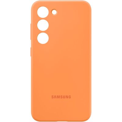 Samsung Galaxy S23 Hoesje - Samsung Silicone Case - Oranje