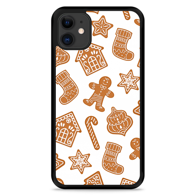 Cazy Hardcase hoesje geschikt voor iPhone 11 - Christmas Cookies