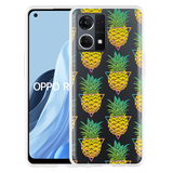 Hoesje geschikt voor Oppo Reno 7 - Pineapple