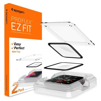 Spigen Proflex EZ FIT Apple Watch 4/5/6/SE 40mm Full Cover (2 Pack) AFL01219