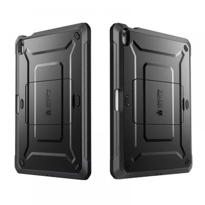 Supcase Unicorn Beetle Pro Hoes geschikt voor iPad Air 2020 / 2022 - Met ingebouwde screenprotector - Zwart