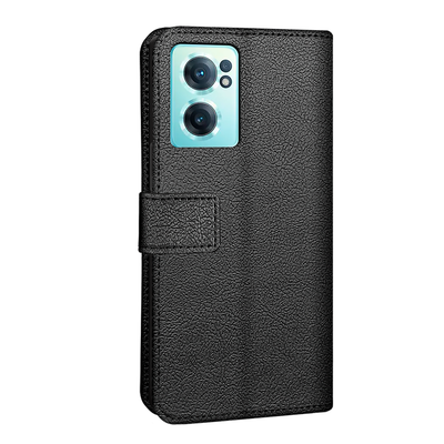 Cazy Wallet Classic Hoesje geschikt voor OnePlus Nord CE2 - Zwart