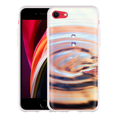 Cazy Hoesje geschikt voor iPhone SE 2020 - Ripple