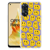 Hoesje geschikt voor Oppo Reno8 T 4G Smileys