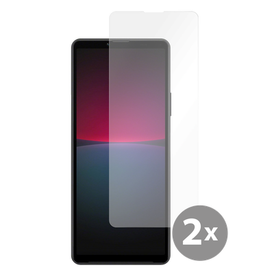 Cazy Tempered Glass Screen Protector geschikt voor Sony Xperia 10 IV - Transparant - 2 stuks