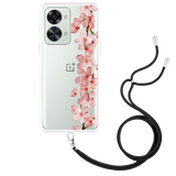 Hoesje met Koord geschikt voor OnePlus Nord 2T - Flower Branch