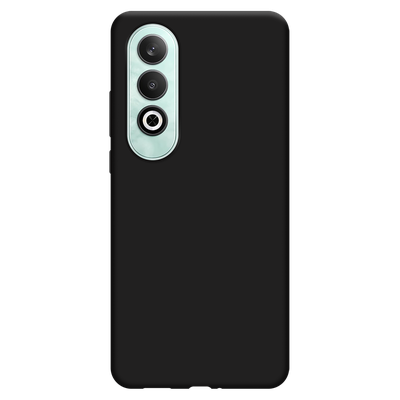 Just in Case Oneplus Nord CE4 - Soft TPU Case with Necklace Strap - Black