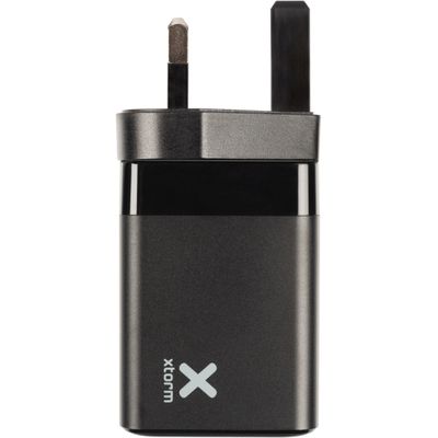 Xtorm Volt Travel Fast Charger Power Delivery met USB-C kabel - 20W - Zwart