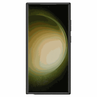 Samsung Galaxy S23 Ultra Hoesje - Spigen Liquid Air Case - Zwart