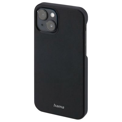 Hama MagCase Finest Sense Cover Hoesje geschikt voor Apple iPhone 14 - Compatibel met Magsafe - Zwart