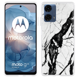 Hoesje geschikt voor Motorola Moto G04/G04s/G24/G24 Power Marmer Design