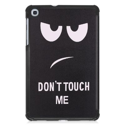 Cazy TriFold Hoes met Auto Slaap/Wake geschikt voor Samsung Galaxy Tab A 8.4 2020 - Do Not Touch