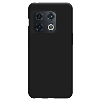Cazy Soft TPU Hoesje geschikt voor OnePlus 10 Pro - Zwart