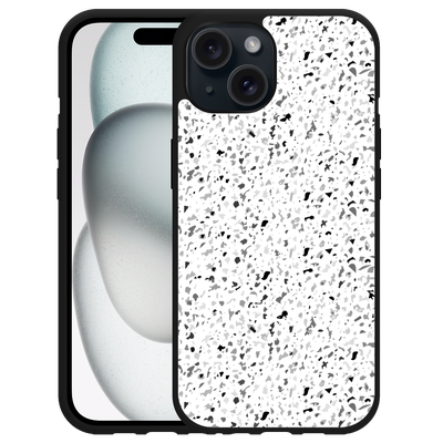 Cazy Hardcase Hoesje geschikt voor iPhone15 Terrazzo Look