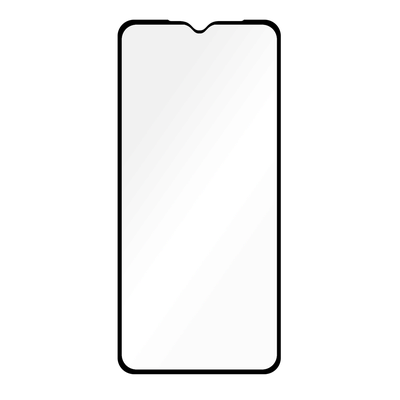 Cazy Full Cover Glass Screen Protector geschikt voor Samsung Galaxy A04 - Zwart
