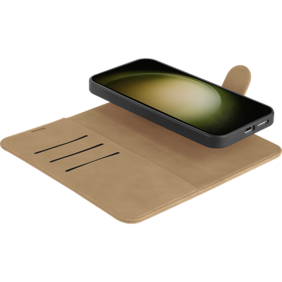 Cazy Uitneembaar Wallet Hoesje voor Samsung Galaxy S23 - Magnetisch 2-in-1 Hoesje met Pasvakjes - Taupe
