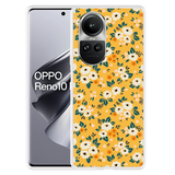 Hoesje geschikt voor Oppo Reno10 Pro 5G Vintage Bloemenprint
