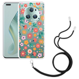 Hoesje met koord geschikt voor Honor Magic5 Pro Always have flowers