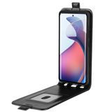Hoesje geschikt voor Motorola Edge 30 Fusion - Flip Case - Zwart