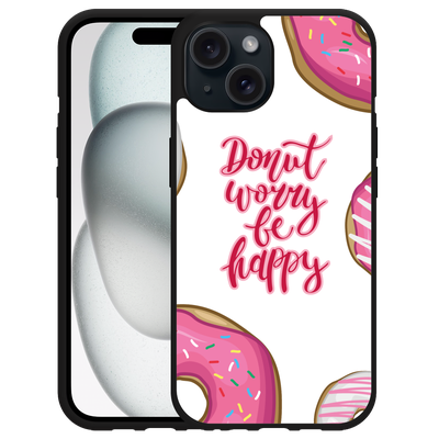 Cazy Hardcase Hoesje geschikt voor iPhone15 Donut Worry