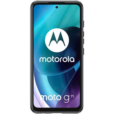 Cazy Rugged TPU Hoesje geschikt voor Motorola Moto G71 - Zwart