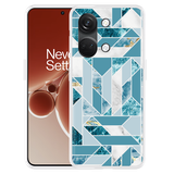 Hoesje geschikt voor OnePlus Nord 3 5G Blauw Marmer Patroon