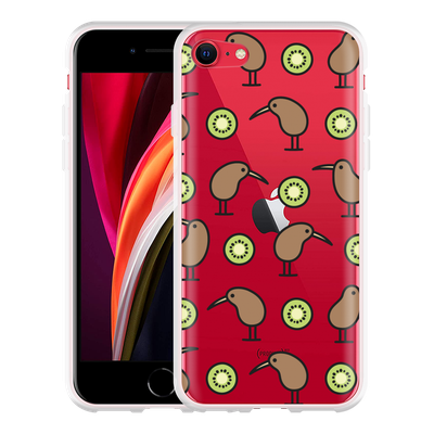 Cazy Hoesje geschikt voor iPhone SE 2020 - Kiwi