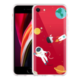 Hoesje geschikt voor iPhone SE 2020 - Astronaut