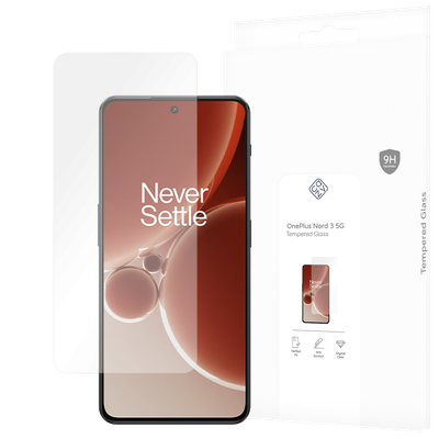 Cazy Tempered Glass Screen Protector geschikt voor OnePlus Nord 3 5G - Transparant