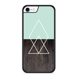 Hardcase hoesje geschikt voor iPhone 8 - Wood Simplicity