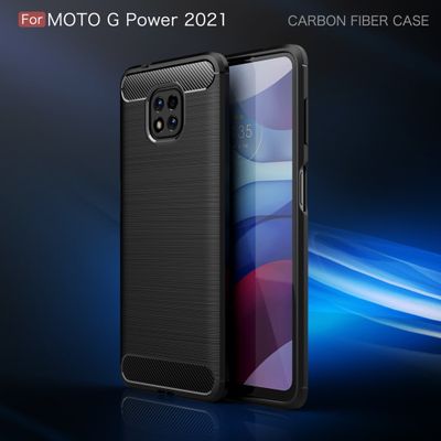 Cazy Rugged TPU Hoesje geschikt voor Motorola Moto G Power 2021 - Zwart