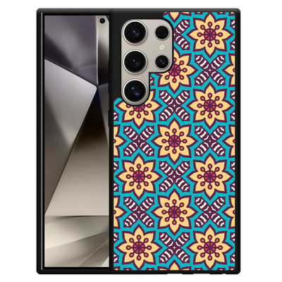 Cazy Hardcase Hoesje geschikt voor Samsung Galaxy S24 Ultra Mandala Hippie II