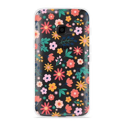 Cazy Hoesje geschikt voor Samsung Galaxy Xcover 4s - Always have flowers