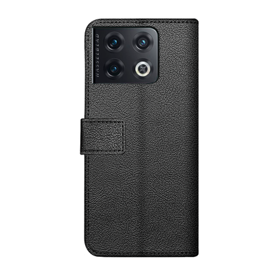 Cazy Wallet Classic Hoesje geschikt voor OnePlus 10 Pro - Zwart
