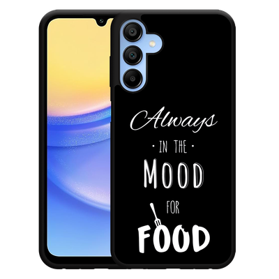 Cazy Hardcase Hoesje geschikt voor Samsung Galaxy A15 / A15 5G Mood for Food II
