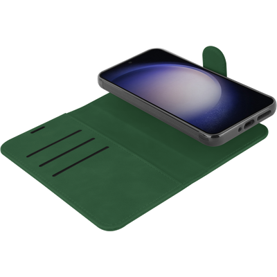 Cazy Uitneembaar Wallet Hoesje voor Samsung Galaxy A34 - Magnetisch 2-in-1 Hoesje met Pasvakjes - Groen