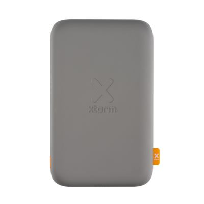 Xtorm Draadloze Powerbank - 7.5W - Powerbank 10.000 mAh - Geschikt voor Magsafe - Powerbank iPhone - Grijs