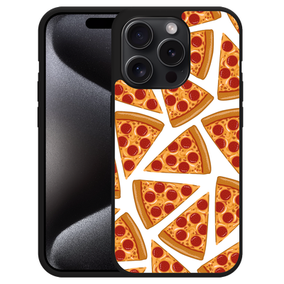 Cazy Hardcase Hoesje geschikt voor iPhone 15 Pro Pizza Party