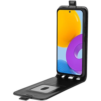 Cazy Flip Hoesje geschikt voor Samsung Galaxy M52 - Zwart