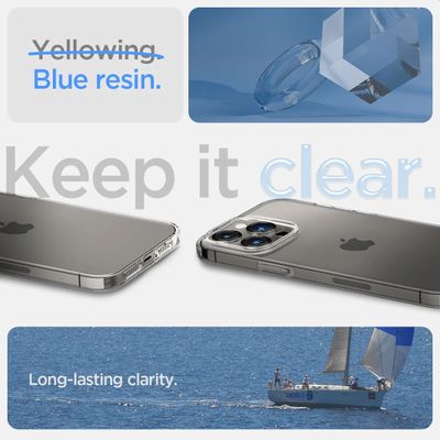 Spigen Hoesje geschikt voor iPhone 14 Pro - Liquid Crystal - Transparant