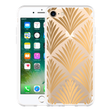 Hoesje geschikt voor iPhone 7 - Art Deco Gold
