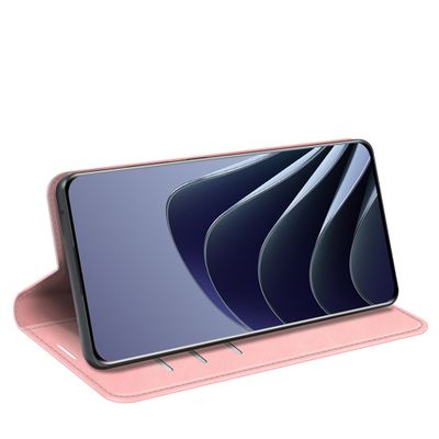 Cazy Wallet Magnetic Hoesje geschikt voor OnePlus 10 Pro - Roze