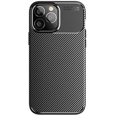 Cazy Rugged TPU Hoesje geschikt voor iPhone 14 Pro Max - Zwart