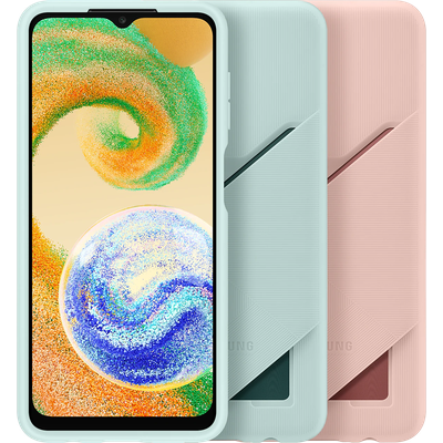 Samsung Galaxy A04s Hoesje - Samsung Card Slot Cover - Groen