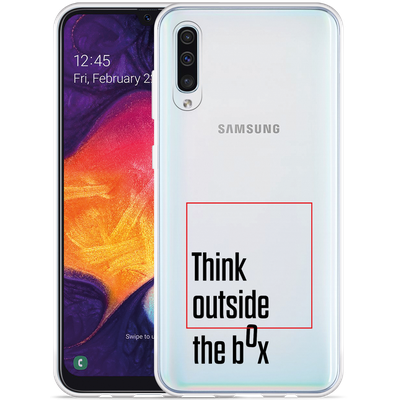 Cazy Hoesje geschikt voor Samsung Galaxy A50 - Think out the Box