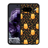 Hoesje Zwart geschikt voor Google Pixel 8 Cute Owls