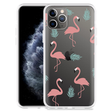 Hoesje geschikt voor iPhone 11 Pro - Flamingo Pattern