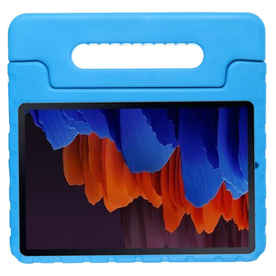 Cazy Classic Kinderhoes geschikt voor Samsung Galaxy Tab S7 Plus - Blauw