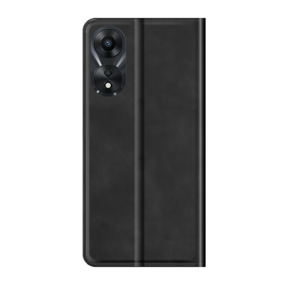 Cazy Wallet Magnetic Hoesje geschikt voor Oppo A78 5G - Zwart